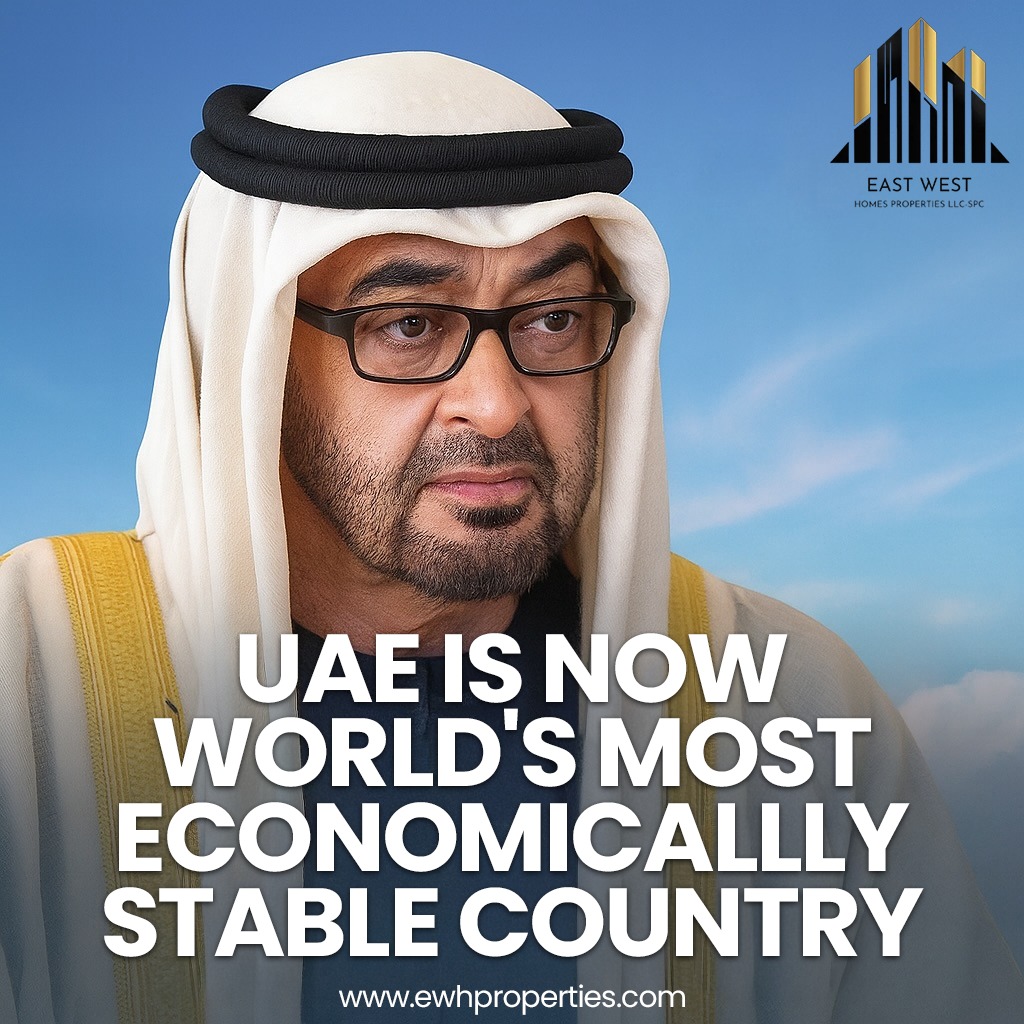 ewhproperties's tweet photo. The UAE continues to shine globally 🌍
✨ Recognized as the world’s most economically stable country, making it the ultimate hub for investors, entrepreneurs, and dreamers alike! 🚀

Secure your future with us — unlock exclusive real estate deals today 🏡 https://t.co/GhXXXxzAwy