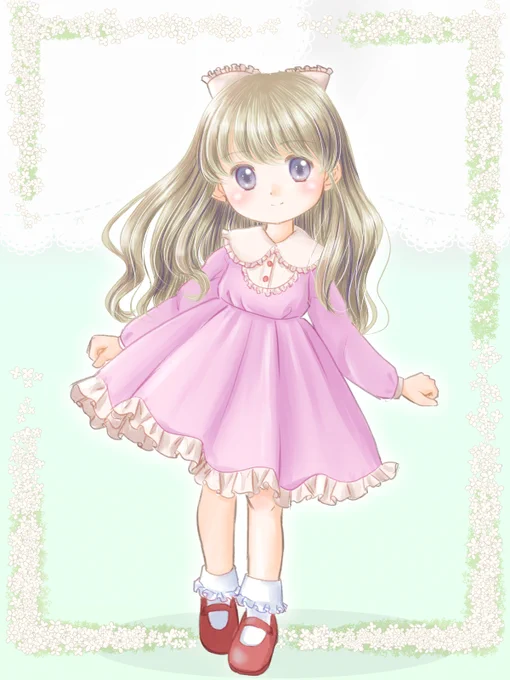 #原作の隣に自分の絵を貼る 普通に描いてしまったやつ