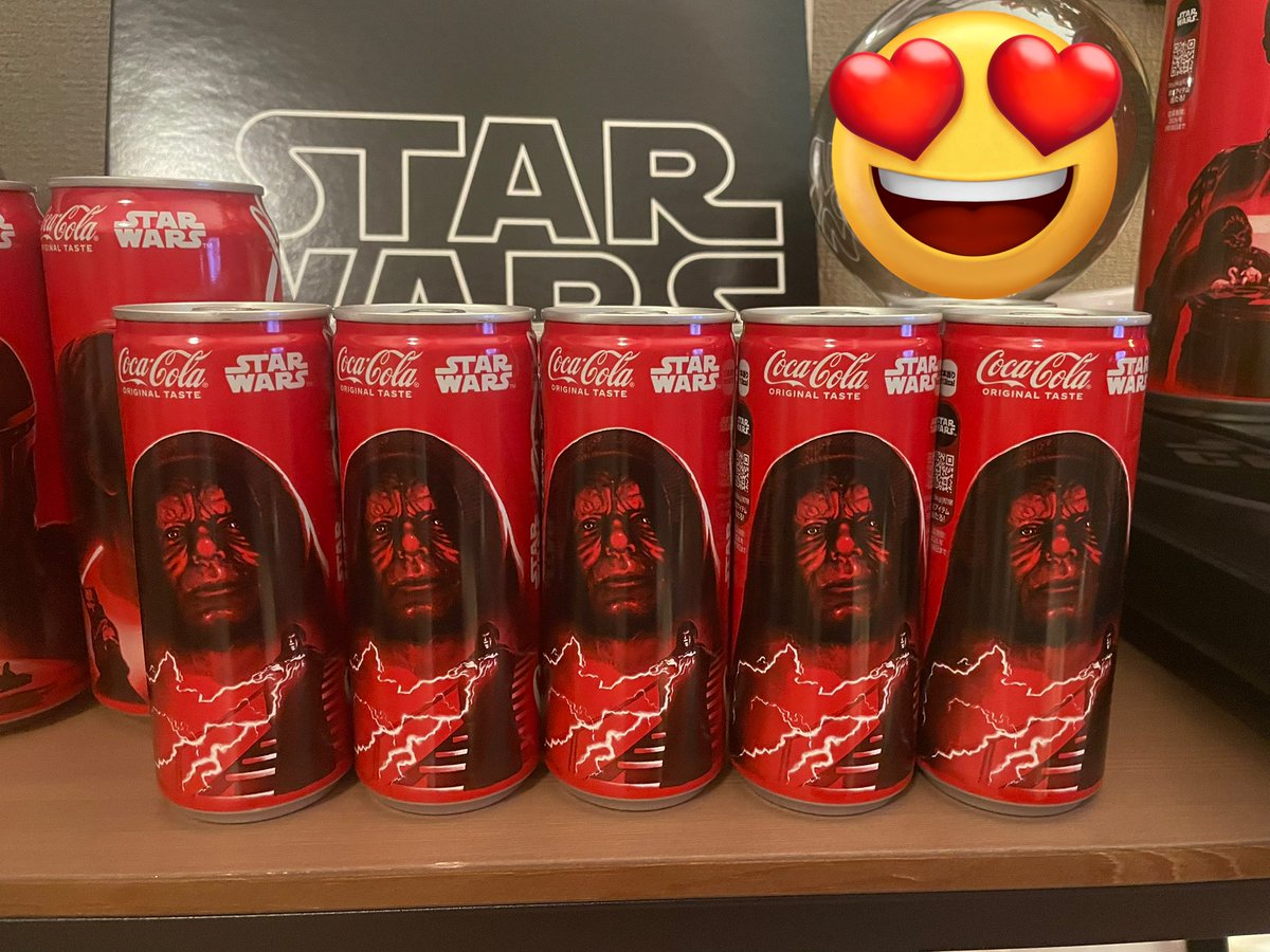 Ria_K_S's tweet photo. 5連チャン🤣⚡️
 #コカコーラスターウォーズコラボ https://t.co/Iy52HYVavr