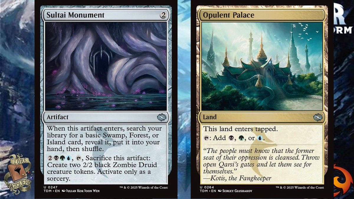 Lore_Magiquero's tweet photo. El Clan Sultai

#mtg #magicthegathering #mtglore #vorthos #MTGHispano #MTGLATAM #MTGTDM #MTGTarkir #Tarkir https://t.co/9A0mfkFqOF