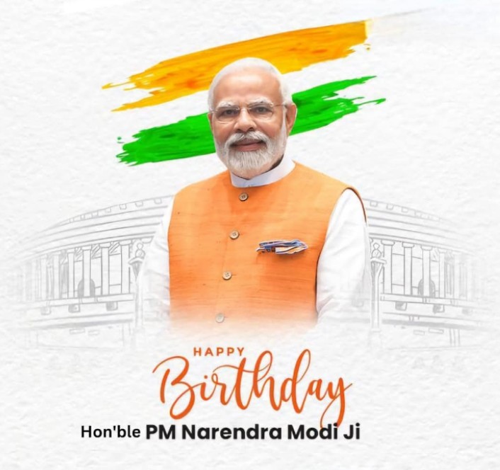sanjayraina04's tweet photo. Heartiest birthday greetings to the living legend honourable PM Modi Ji 💐
#our_pride_our_PM https://t.co/XXzub0Iw21