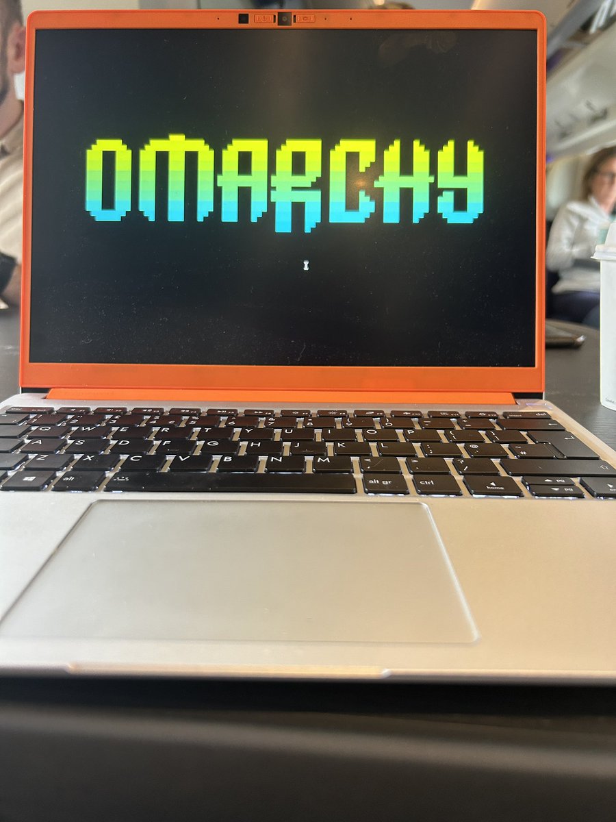 Liam Bateman (@liambateman1) on Twitter photo I’m in London for a meeting today, so here’s <a href="/OmarchyLinux/">Omarchy Linux</a> on a train. (And yes I’ve left my MacBook at home) I’m in London for a meeting today, so here’s <a href="/OmarchyLinux/">Omarchy Linux</a> on a train. (And yes I’ve left my MacBook at home)