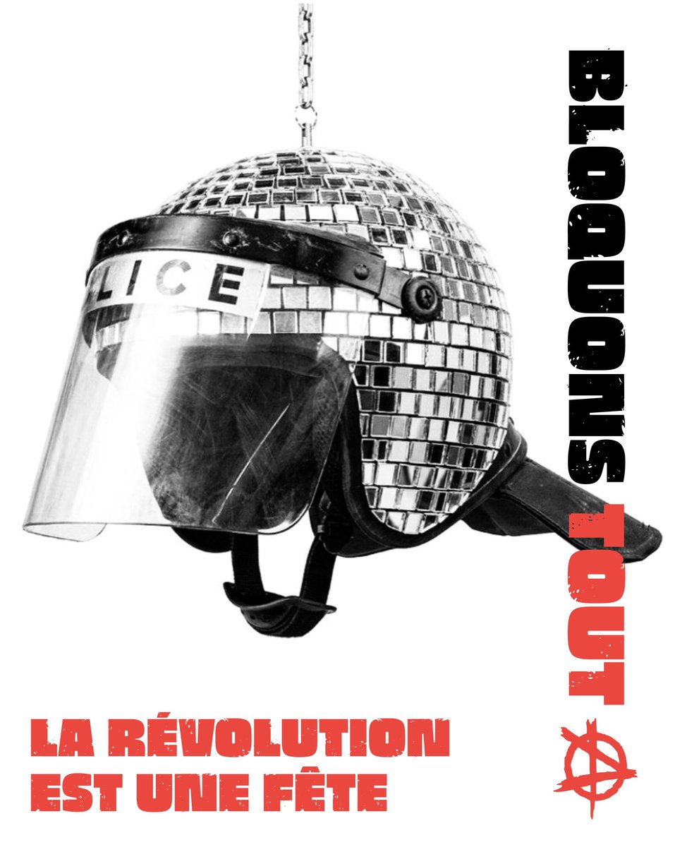 #BloquonsTout La révolution est une fête 😘✊🐈‍⬛🏴🪩
#18septembre #10septembre
