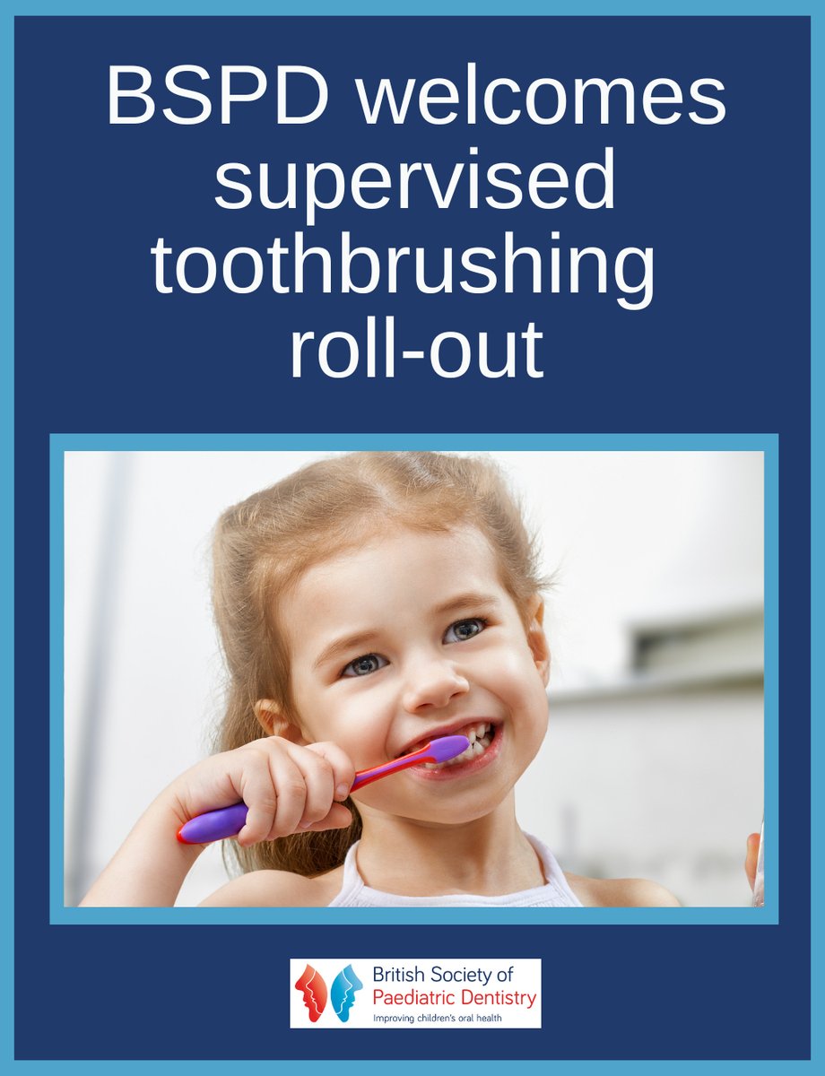 bspduk's tweet photo. The BSPD welcomes today’s news of the good progress being made to bring-to-life the supervised toothbrushing pledge made in March 2025.
Read our latest press release for more detail: https://t.co/mi5TX5ct81
#supervisedtoothbrushing #childoralhealth https://t.co/VUGAjKQsyp