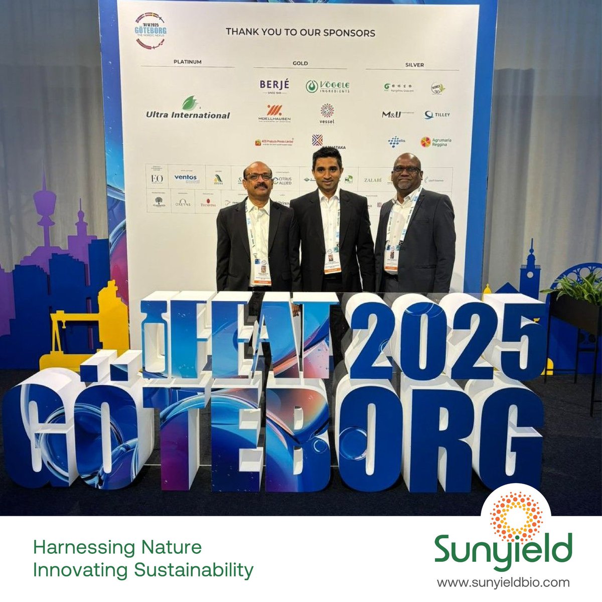 Sunyieldbio's tweet photo. ✨ From Sri Lanka’s soil to the world stage — Sunyield Bio is proud to showcase botanical innovation, essential oil craftsmanship, and sustainable sourcing at IFEAT 2025.
Join us in celebrating nature’s finest. 🌍
#SunyieldBio #Botanicals #IFEAT2025 #SustainableSourcing https://t.co/3FZhmdLOtZ