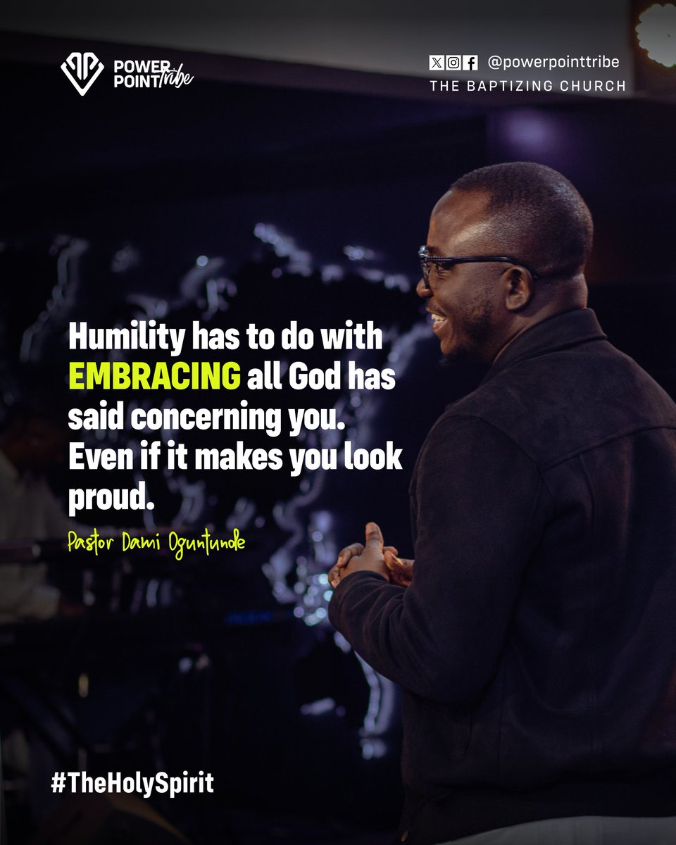 We're still reminiscing on Sunday's teaching on "The Holy Spirit: The Spirit of Prophecy 3.0" 

We still cannot get enough!

As you read through, may these quotes bless your hearts💫

If you've not listened, catch the full sermon here🎧👇
bit.ly/TheSpiritOfPro…

1/3