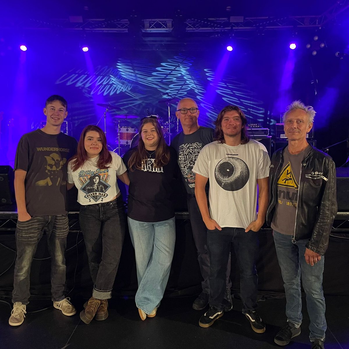Here’s some of our fab staff repping their best band tees as part of <a href="/BBC6Music/">BBC Radio 6 Music</a>'s National T Shirt Day! Everyone loves a band tee, keep supporting your favourite artists by buying their merch❤️

Let us know in the comments who you’ve chosen to wear today👀

#TshirtDay