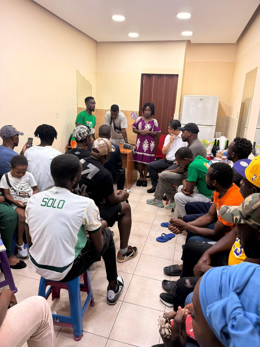 ivoirogrec's tweet photo. Quelques images de notre rencontre avec Monsieur  LEE JUNG DO, Coordinateur National de l’IYF (International Youth Fellowship) en Côte d’Ivoire ce dimanche 14 septembre au siège de la communauté ivoirienne de Grèce.

L’IYF est une organisation internationale à but non lucratif https://t.co/CF9T2Lig6n