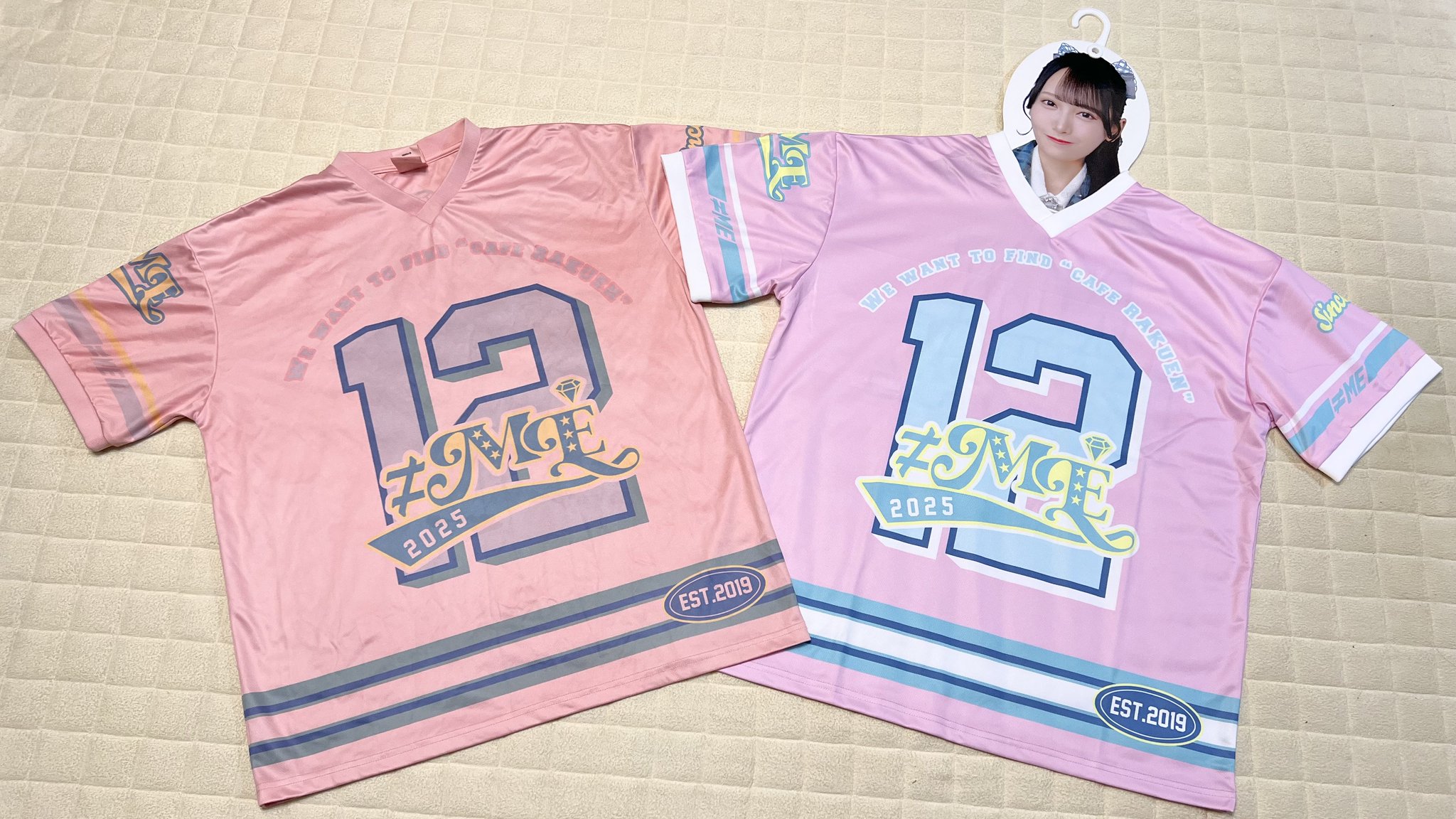 ≠ME 鈴木瞳美 ユニフォームTシャツ ≠ME ノイミー メンバーカラーユニフォームTシャツ BIGサイズ