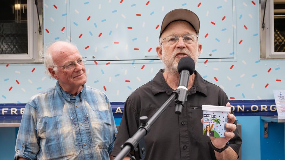 Forbes's tweet photo. Jerry Greenfield Of Ben &amp; Jerry’s Exits Company—Says Ice Cream Maker’s Activism Is Being ‘Silenced’
https://t.co/TalXNGqHIf https://t.co/YSLBzLXAEm