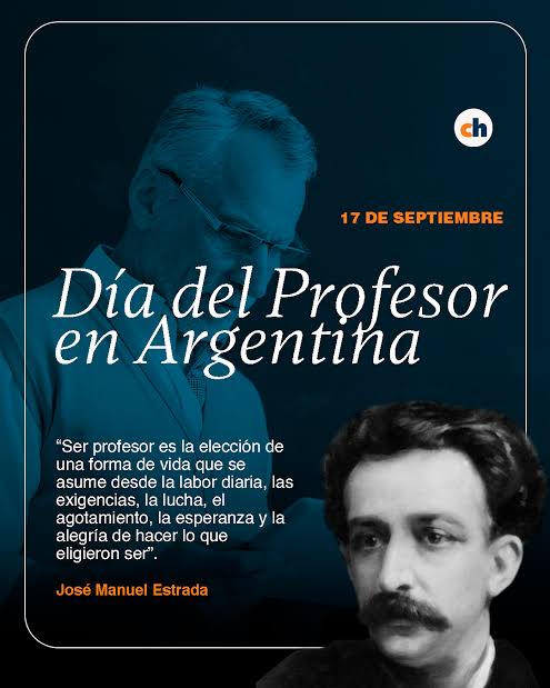 Trabajar en el aula significa tener todos los días  la oportunidad de sembrar una semilla en cada curso y más allá de todas las adversidades es una profesión hermosa que abrazamos con pasión, por eso hoy les decimos a todos los colegas ¡FELIZ DIA DEL PROFESOR!
