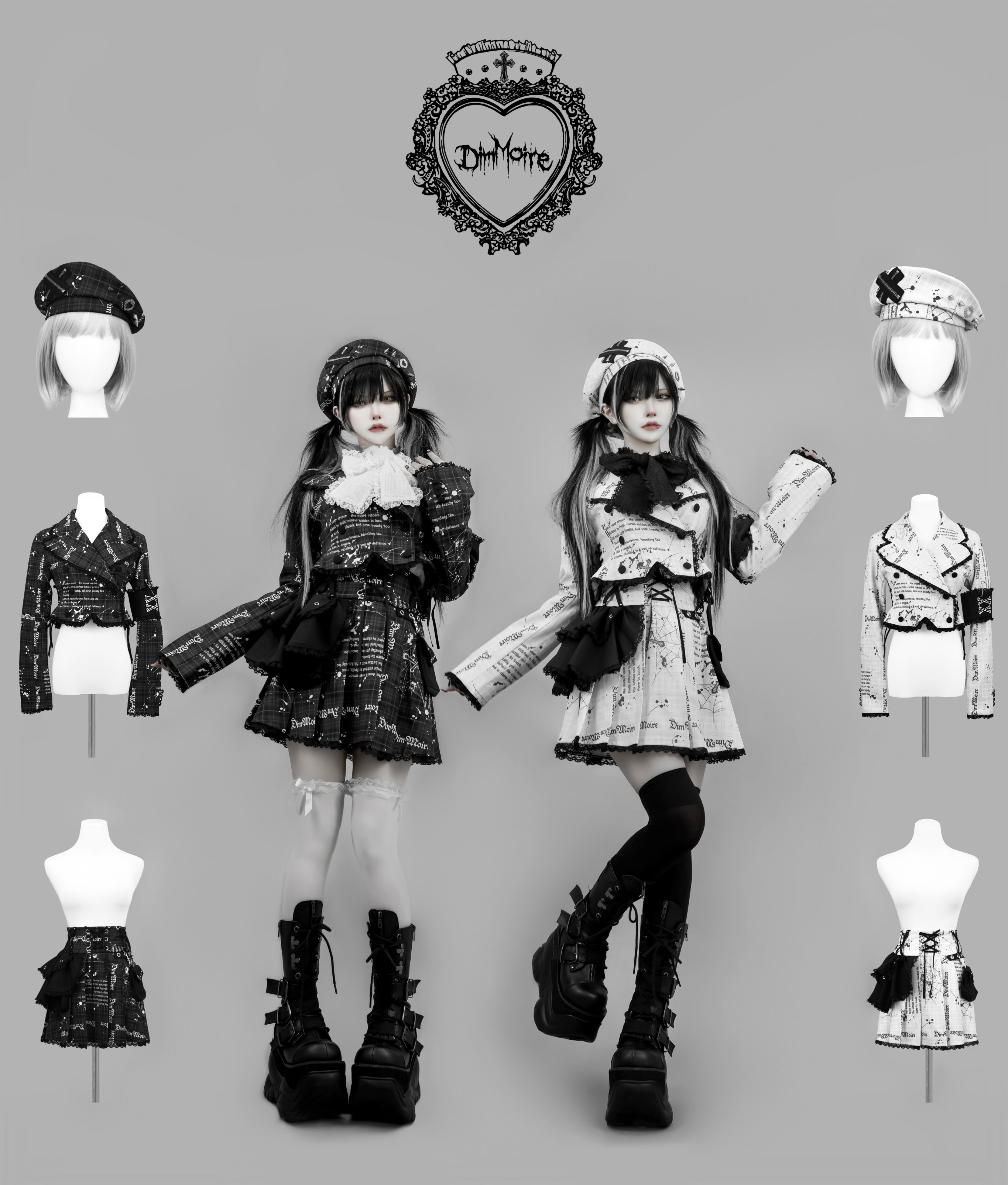 dimmoire♡ディムモワール♡ニーハイ4点まとめ売り♡ dimmoire♡ディムモワール♡ニーハイ4点まとめ売り♡ 2025年最新