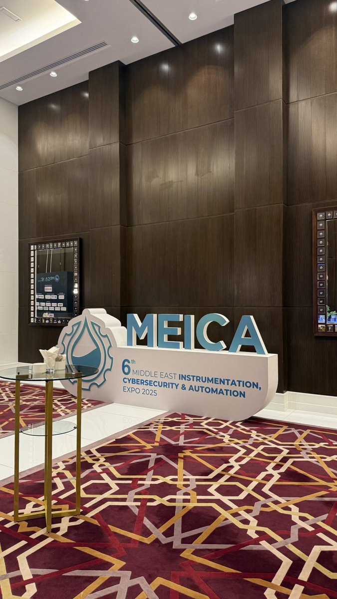 Day 2 of 6th Annual Middle East Instrumentation Cybersecurity and Automation Expo 2025 🇦🇪.

#ICS #OT #Cybersecurity