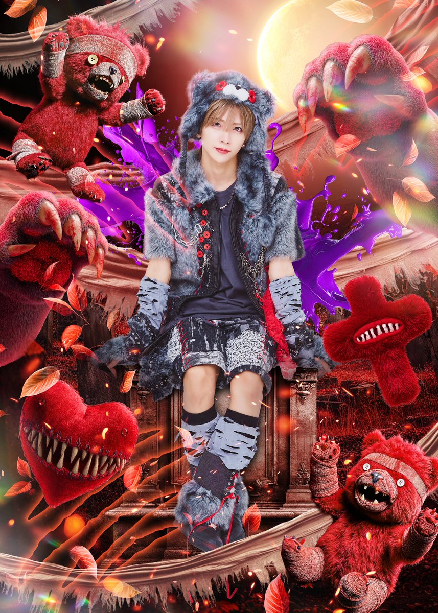 ハロウィン新アー写公開①🧸🕸️】 ♡.*・ﾟ