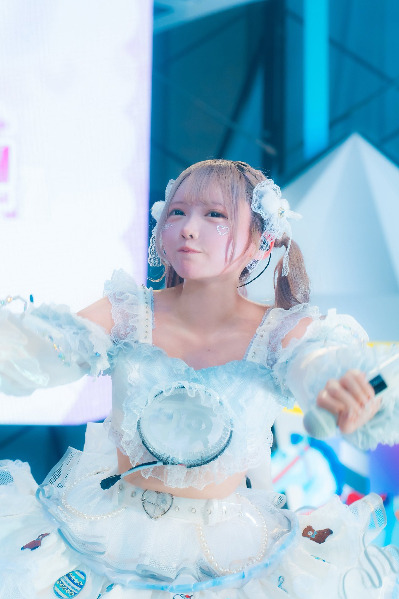 M*1様 夜光性アミューズ 白空こあい サイン付きデカのぼり よるあみ よるあみ 夜光性アミューズ【よるあみ】 on X