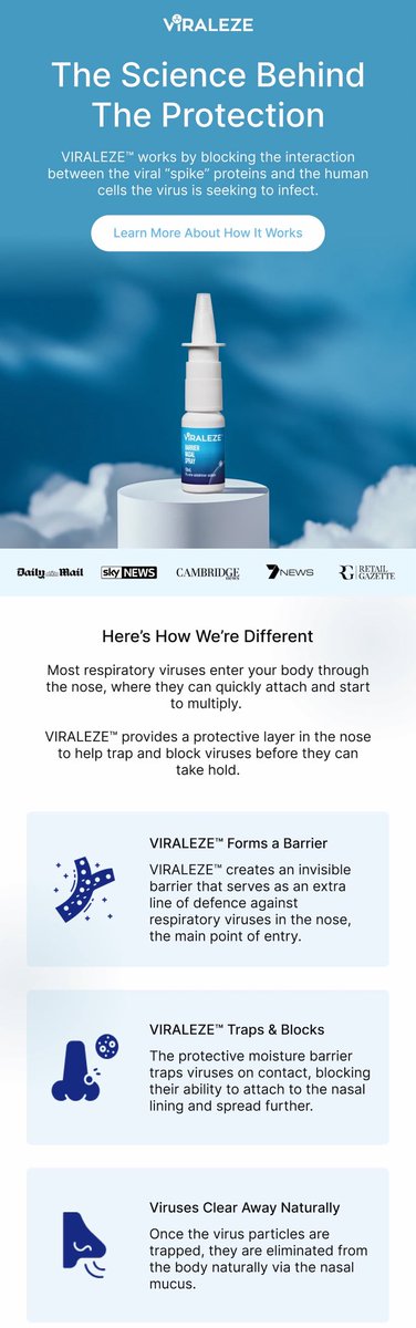 juxtaperson's tweet photo. So the TGA are trying to kill this Australian product but it is currently the only antiviral (read Covid) nasal spray available in EU. This is what Europeans are seeing. 
Starpharma are clearly spending $ in EU on advertising while Australians die. 
@CharmsYahoo https://t.co/RZSaP57Iw4