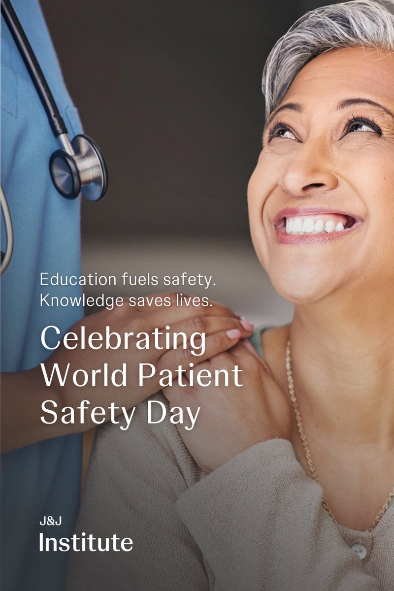 JNJMedTech's tweet image. 🌎 Prioritizing patient safety isn’t just good practice - it’s a global imperative.

On this World Patient Safety Day, we reaffirm our commitment to delivering high-quality training that empowers healthcare professionals with evidence-based education, advancing safer practices…
