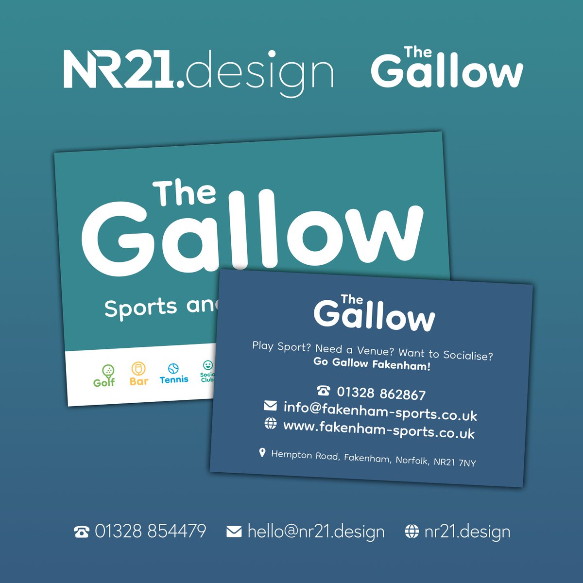 𝐓𝐡𝐞 𝐆𝐚𝐥𝐥𝐨𝐰 business card, designed by NR21.design, now showcases their refreshed branding with updated logo, colours and typography for a modern, polished look. 👌🏻

#branding #brand #marketing #graphicdesign #design #advertising #print