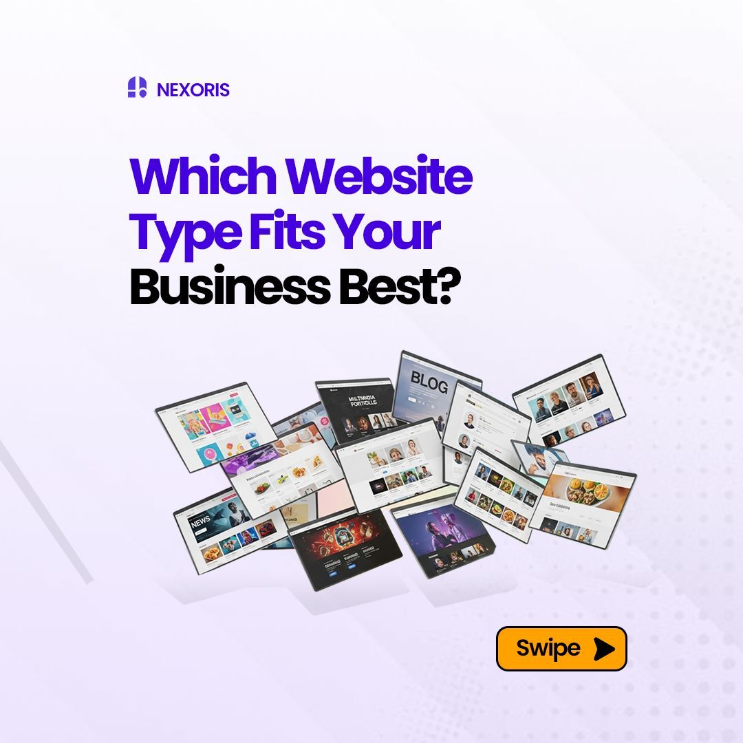 Nexoristech's tweet image. 👉🏽 Not every website works the same.
Some sell products.
Some sell expertise.
Some build authority.

The key? Pick the right one for your business goals, not just what’s trending.

Which type do you think fits your business best? 

#WebDesign #BusinessGrowth #WebsiteDevelopment…