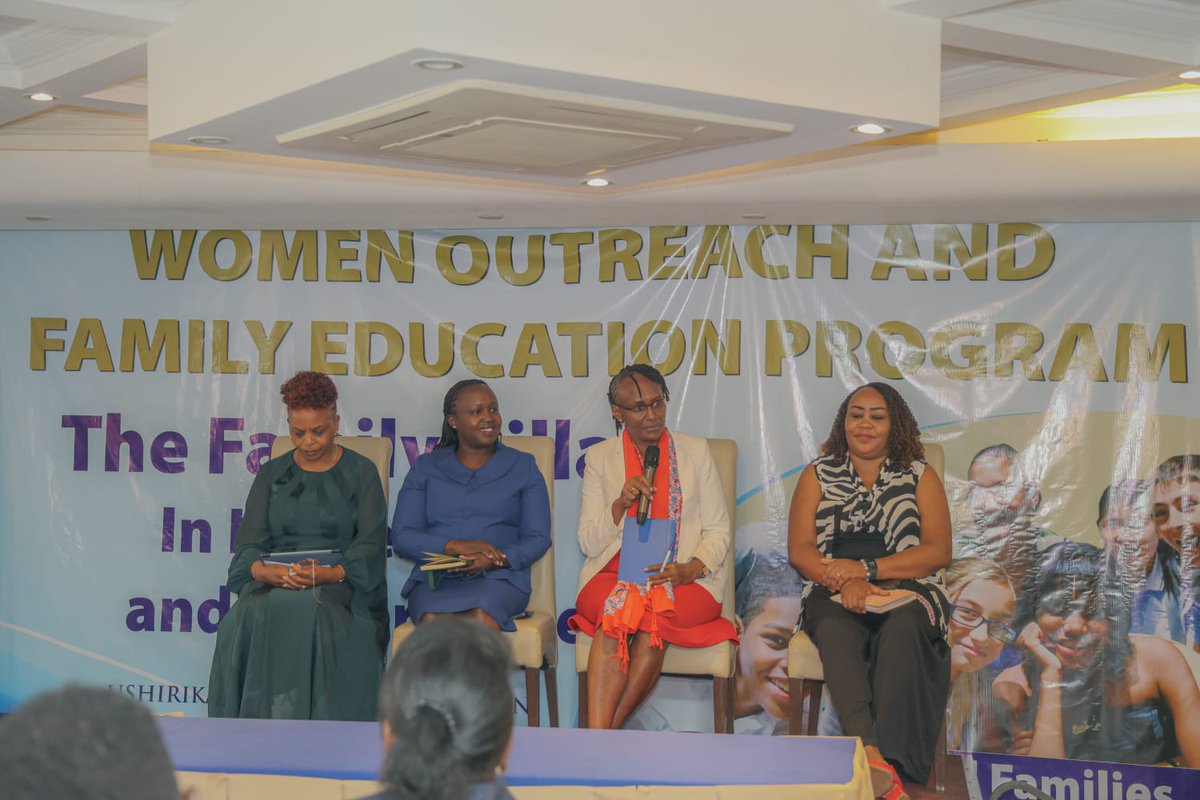 AfricaAcpf's tweet photo. Our Chairperson - Mrs. Anne Mbugua was one of the Panelists at the Women Family Breakfast (WOFAB) on Tuesday, 16th Sep 2025, Nairobi.
The discussions emphasized the vital role of women in advancing family values and faith-driven leadership, strengthening society.
#ACPF #profamily https://t.co/tbyTF70DFK