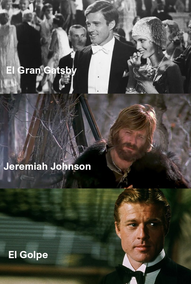 Redford, siempre fue Redford: talento, magnetismo, luz y embrujo. Uno de los grandes.
#robertredford #cinematographer #cultural #cultura