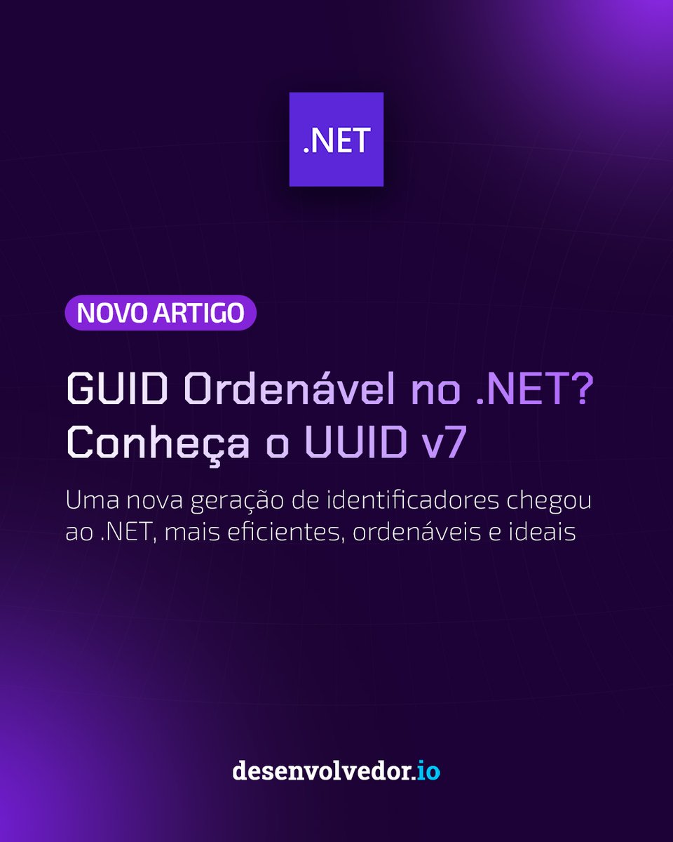 desenvolvedorio's tweet image. ⚙️ GUIDs funcionam. Sempre funcionaram.
📊 Mas... e se existisse uma forma mais eficiente de usá-los sem mudar nada no seu código ou no banco?
👉 Descubra tudo aqui:
desenvolvedor.io/blog/guid-orde…
#dotnet #csharp #uuid #guid #backend #performance #desenvolvedorio
