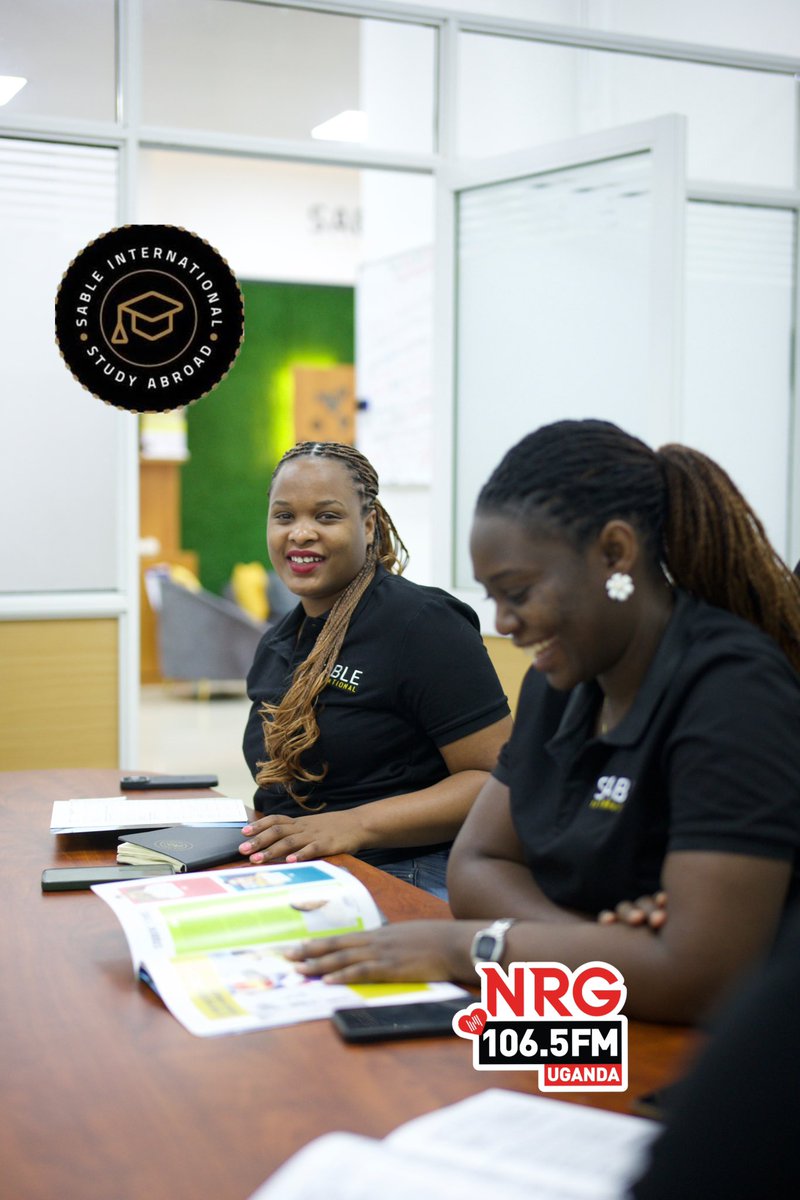 nrgradioug's tweet photo. Behind every desk are the amazing people that work to make your life easy ❤️. And that’s where @SableUg comes in when applying to study abroad ✈️.

#SableInternationalUG || #StudyAbroadExpo || #NRGRadioUG https://t.co/ozt9zjNCvN