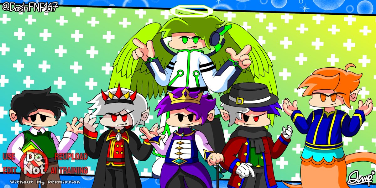 DashFNF147's tweet photo. #FNF_RoyalAndBites_AU #FNF_Genieday_AU #FNF_Futurantasy_AU
All of my BF 🚫✨ https://t.co/9mmhUsWFrq