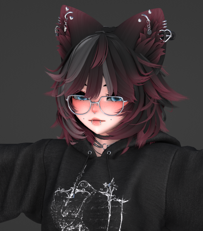 littlesoshii's tweet image. Mishi is almost ready for Unity, she has so much customisation to her! check more out in my server 🥳

discord.gg/K7Md65Cps3

#vrchat  #vrchatavatar