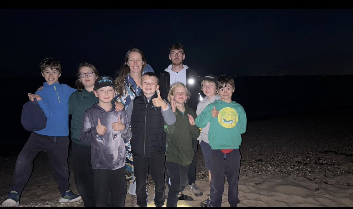 Tuesday evening beach walk, resulting in an incredible hoard of shells. 🐚 #kerseyschool #suffolkschool #residential #adventure