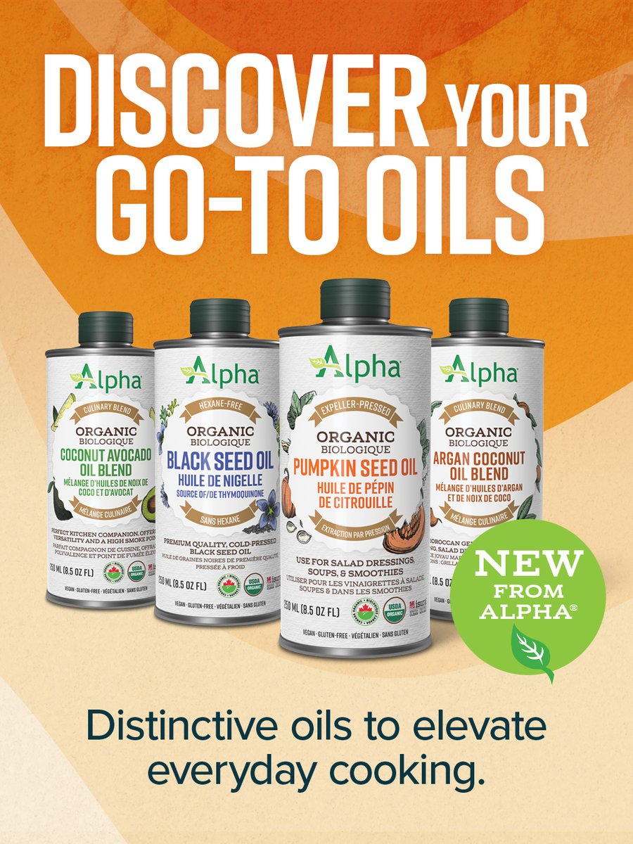 InfoNaturally's tweet image. Level up your cooking with these distinctive oils! 📷 Use can use it for salad dressings, soups, smoothies and more!
Visit us in-store and save during The Natural Factors Flyer Sale. This is an in-store sale only!