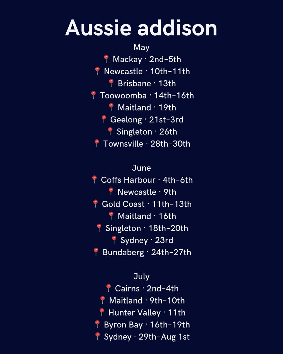 AussieAddison's tweet image. Mid 2026!! Am I in your city?

#fswork #fs #fsworker #mackay #newcastle #brisbane #toowoomba #maitland #geelong #singleton #townsville #coffsharbour #goldcoast #maitland #sydney #bundaberg #cairns #huntervalley #byron #byronbay