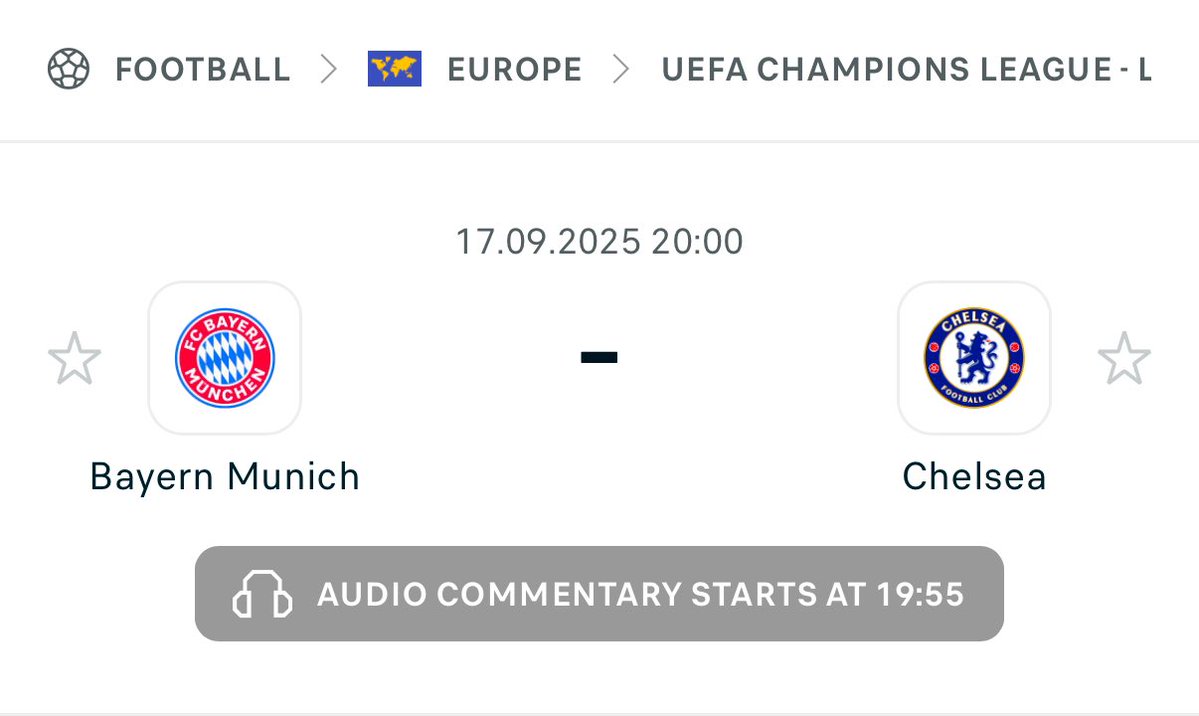 500K to anyone who predict Bayern Munich vs Chelsea correctly 

Must following to be credited tonight 💰