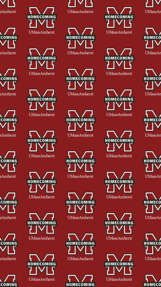 AlumniUMass's tweet photo. New #WallpaperWednesday incoming! Carry your #UMassPride everywhere you go with this #FlagshipFall design—because every day is better with a little maroon + white. ❤️🤍

Save it, set it, and get ready to return to Amherst October 3–4. #UMassHomecoming

👉 Register today at https://t.co/IyXr2bQgps