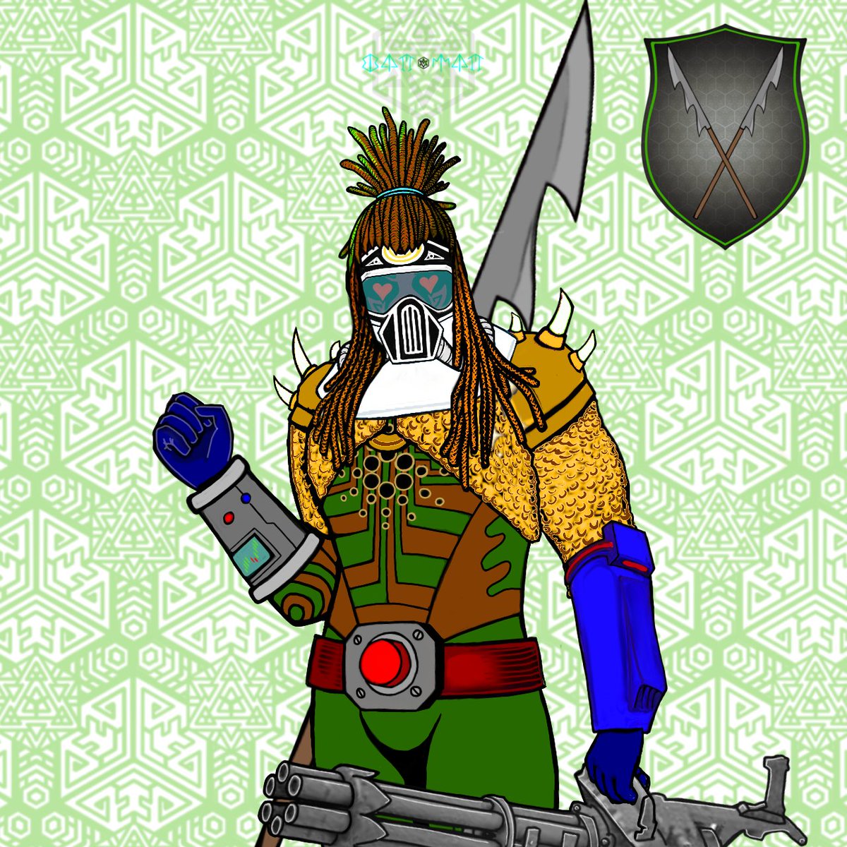 Shout out to <a href="/_BMCollection_/">BATMAT COLLECTION</a> for this awesome #NFT to giveaway for this Sunday Funday Wetness 💦👌🔥