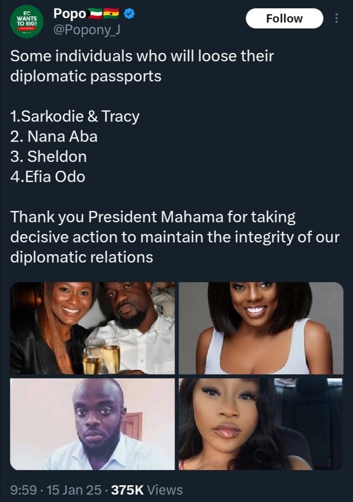 Since government is issuing diplomatic passports to YouTubers, let's circle back to when some people made up a story of the former government issuing one to <a href="/kwadwosheldon/">Kwadwo Sheldon</a>, and then threw tantrums over the fake news.