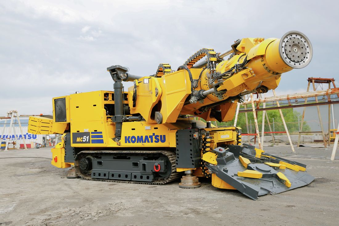 im_mining's tweet image. Cementation Americas says it is partnering with Komatsu on a groundbreaking tech trial of the MC51 hard-rock continuous miner at Niobec’s namesake mine site in Québec, Canada. | tinyurl.com/26y6727e @CementationInc @KomatsuMining #Niobec #minedevelopment #mechanicalcutting