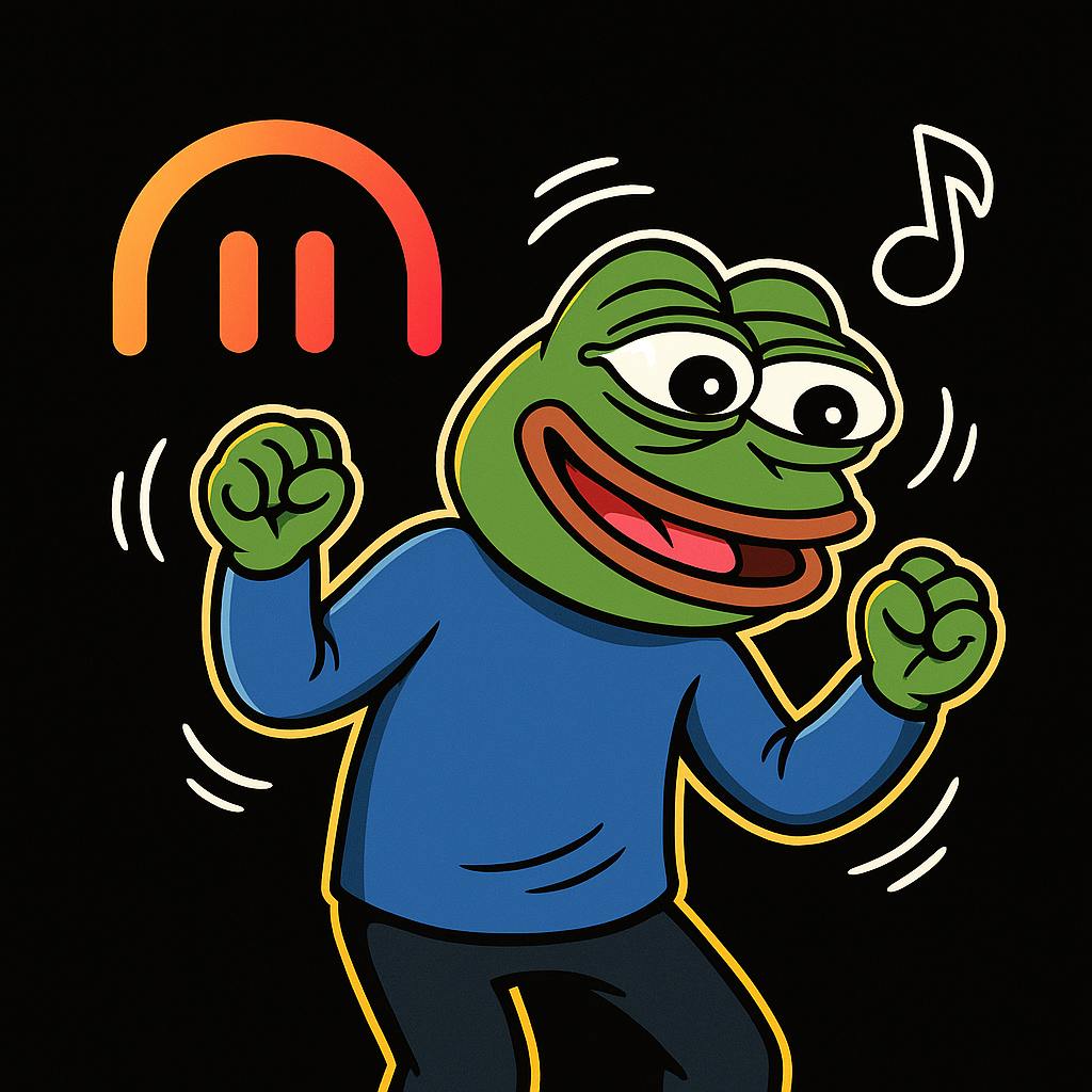 🎶 Music + Meme = The future of $M 🚀
We’re not just creating tokens; we’re building a culture where rhythm meets laughter. The movement is real, and we’re just getting started. Let’s make waves! 🌊
 #M #Solana