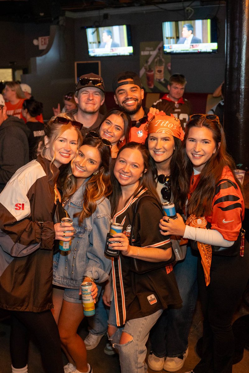 Cleveland showed up big for the last Browns home game—packed house, nonstop energy, and plenty of game day fuel. 🏈🍻

We’re back at it this Sunday. Doors open at 9AM—come early, grab a seat, and get ready for another full day in the Dawg Pound.

📸: <a href="/matticly/">Matticly</a>