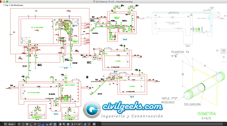 CivilGeeks's tweet image. 💧 ¿Necesitas una cisterna de 10 m³ en tu proyecto?
📥 👉 civilgeeks.com//?p=50116
📘 Este recurso trae planos de diseño y construcción, listos para aplicar en obras de agua potable y saneamiento.
#diseñosanitario #aguapotable #cisternas #infraestructurahidráulica #civilgeeks