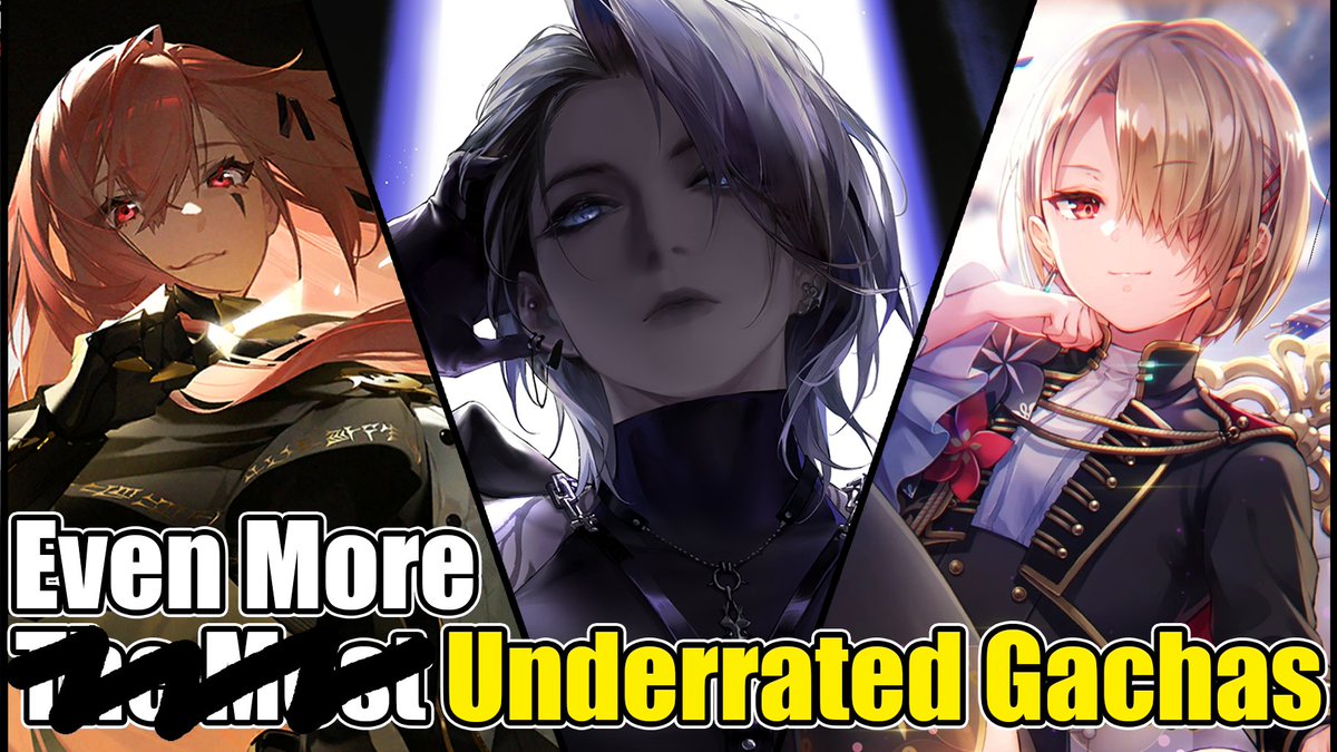 New video, on the last one where I played through the underrated gachas yall recommended, yall said they weren't underrated enough, that they were popular. So I'm doing a part 2 where I play through the ones yall said were actually fully underrated.

youtu.be/aPdGuShDG28