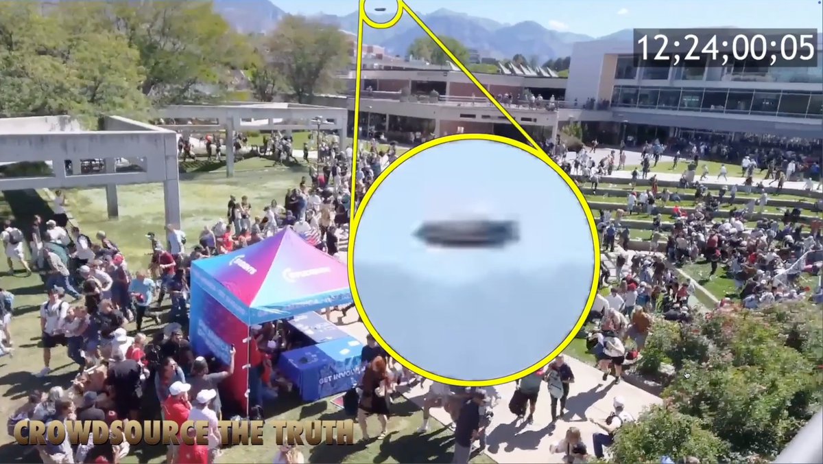 John Cullen ๐ (@i_am_johncullen) on Twitter photo Word spread last night in Washington & Georgetown, 
of Jason Goodman's discovery 
of 4 UAV's at the Charlie Kirk murder scene, 
one week ago, today.
..yet no mention of them at all from the FBI.
Strangely, none of the losers in Congress have mentioned the UAVs.
Why not?
The Word spread last night in Washington & Georgetown, 
of Jason Goodman's discovery 
of 4 UAV's at the Charlie Kirk murder scene, 
one week ago, today.
..yet no mention of them at all from the FBI.
Strangely, none of the losers in Congress have mentioned the UAVs.
Why not?
The