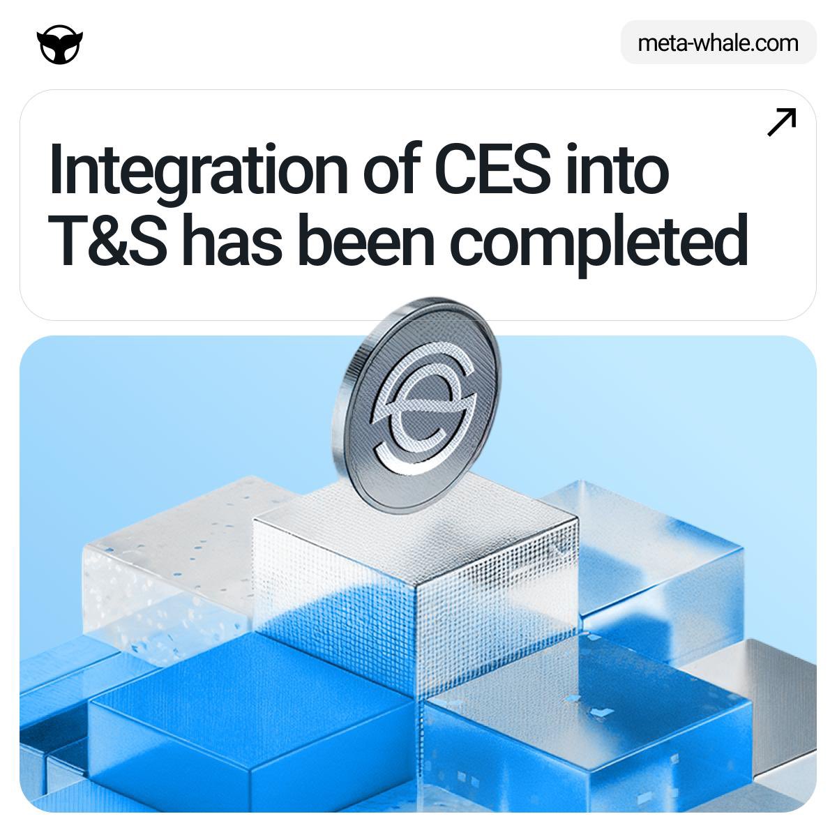 💫 Integrasi CES ke dalam T&amp;S Selesai

Mulai hari ini, partisipasi dalam program T&amp;S dilakukan bukan dengan DAI, melainkan dengan IGT — melalui konversi CES otomatis.

🌐 Solusi ini membuat proses menjadi lebih sederhana baca selengkapnya t.me/MetaWhaleOffic…