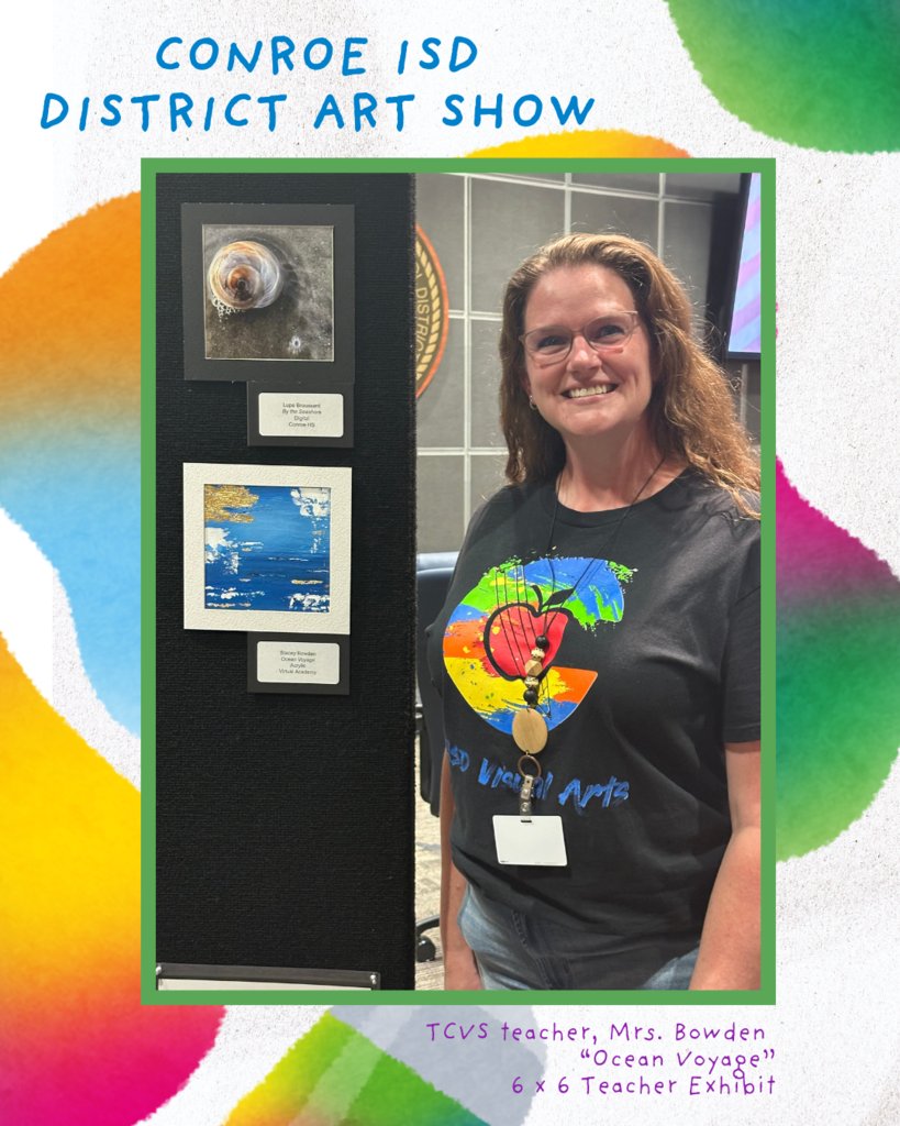 VirtualCISD's tweet photo. TCVS is proud to celebrate our talented artists featured in the CISD District Art Show! #CISDcreates https://t.co/Ogf0jsn3kb