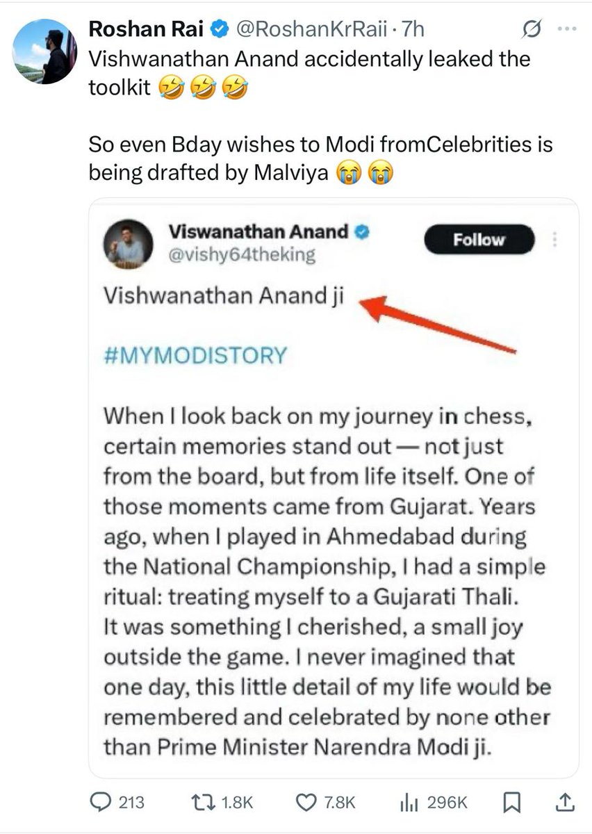 GauravJoshi7's tweet photo. Happy Birthday Vishy Sir last but not the least https://t.co/o8hQFushGk