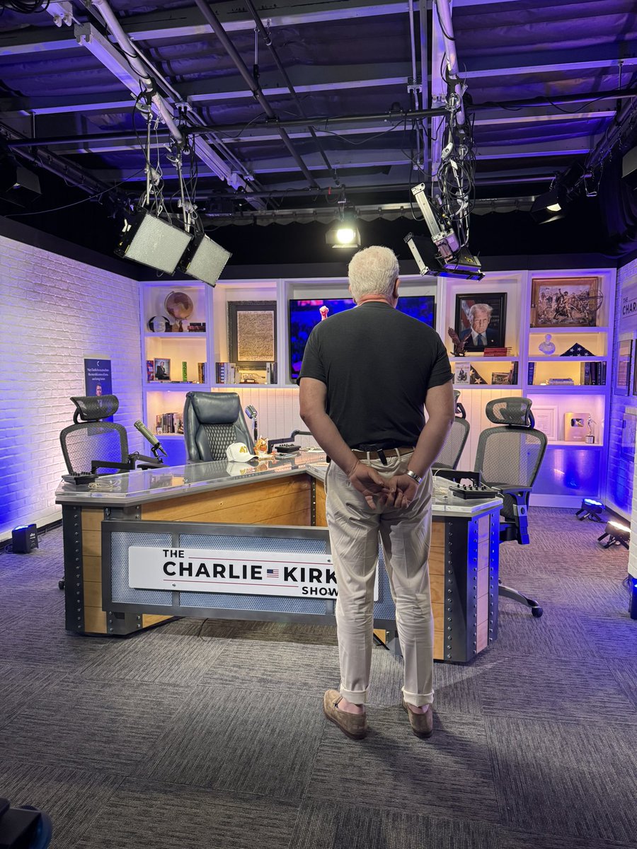 Moments away. For Charlie.