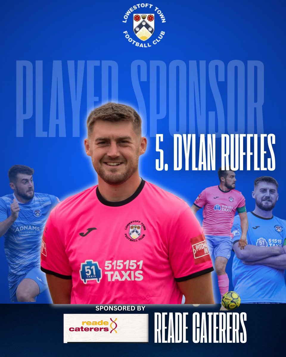 OFCLTRAWLERBOYS's tweet photo. βπ Player Sponsorship 2025/26 Season πβ
Weβd like to thank Reade Caterers for sponsoring Team Captain @dylanruffles2 for the season.
Vice Captain @Kylehaylock_7 is sponsored by Peter Tyler for the season.
ππ€βοΈ
#UpTheTrawlerboys | #LTFC | #TrawlerArmy https://t.co/rbIzI6qfxe