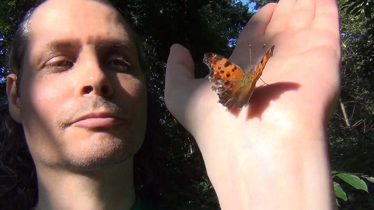 I made it to 46 today 🥳

Due to #LongCovid and POTS, I rarely go out, but I did get to spend a little time at the park over the summer. This photo is from one of my favorite moments 🙏🦋