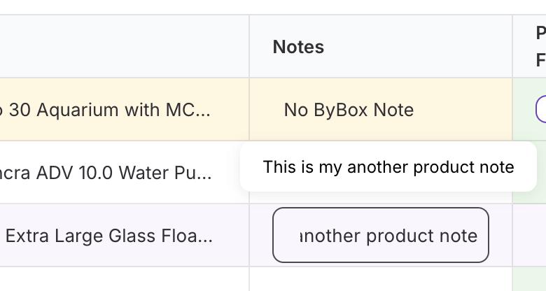 Notes in Price List Analyzer at <a href="/SellerAssistApp/">Seller Assistant</a> 

Now you can leave Notes on products.
They sync between Price List Analyzer and the Seller Assistant Extension.