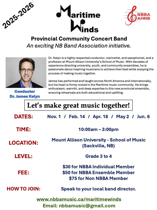 NS Band Association tweet media